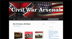 Desktop Screenshot of civilwararsenal.com